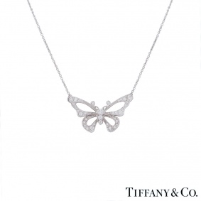Tiffany & Co. Platinum Diamond Enchant Pendant